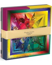 Двустранен пъзел Galison от 500 части - Пъстри цветове